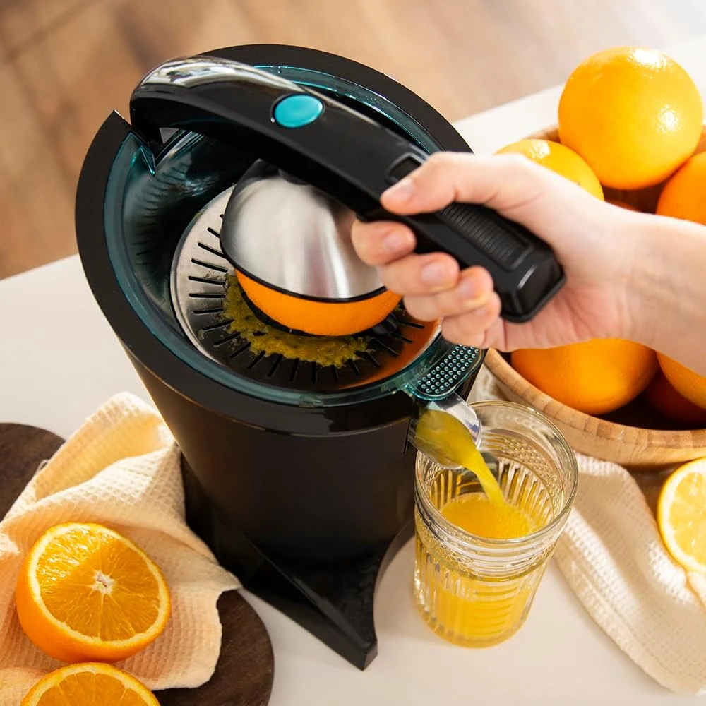 Sulčiaspaudė Cecotec Electric Lever Juicer | EssentialVita Hyden 600 | Type Juicer maker | Juodas | 600 W | Greičių skaičius 1