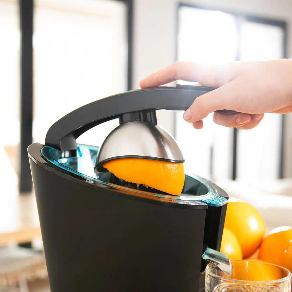 Sulčiaspaudė Cecotec Electric Lever Juicer | EssentialVita Hyden 600 | Type Juicer maker | Juodas | 600 W | Greičių skaičius 1