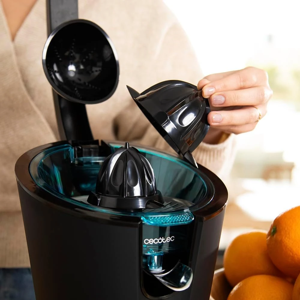 Sulčiaspaudė Cecotec Electric Lever Juicer | EssentialVita Hyden 600 | Type Juicer maker | Juodas | 600 W | Greičių skaičius 1