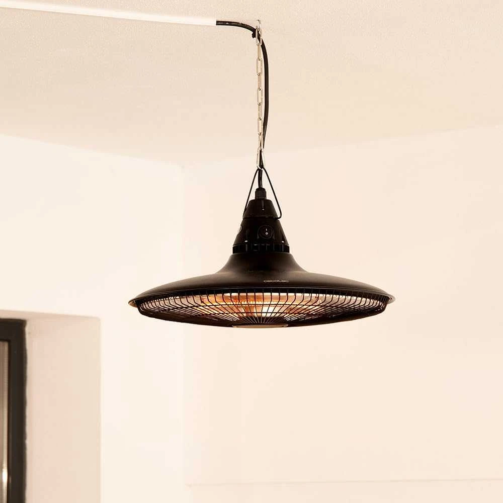 Cecotec elektrinis lauko lubinis šildytuvas, 1500 W, halogeninė technologija, IP65, ReadyWarm 1500 Power Ceiling