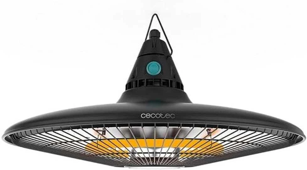 Cecotec elektrinis lauko lubinis šildytuvas, 1500 W, halogeninė technologija, IP65, ReadyWarm 1500 Power Ceiling