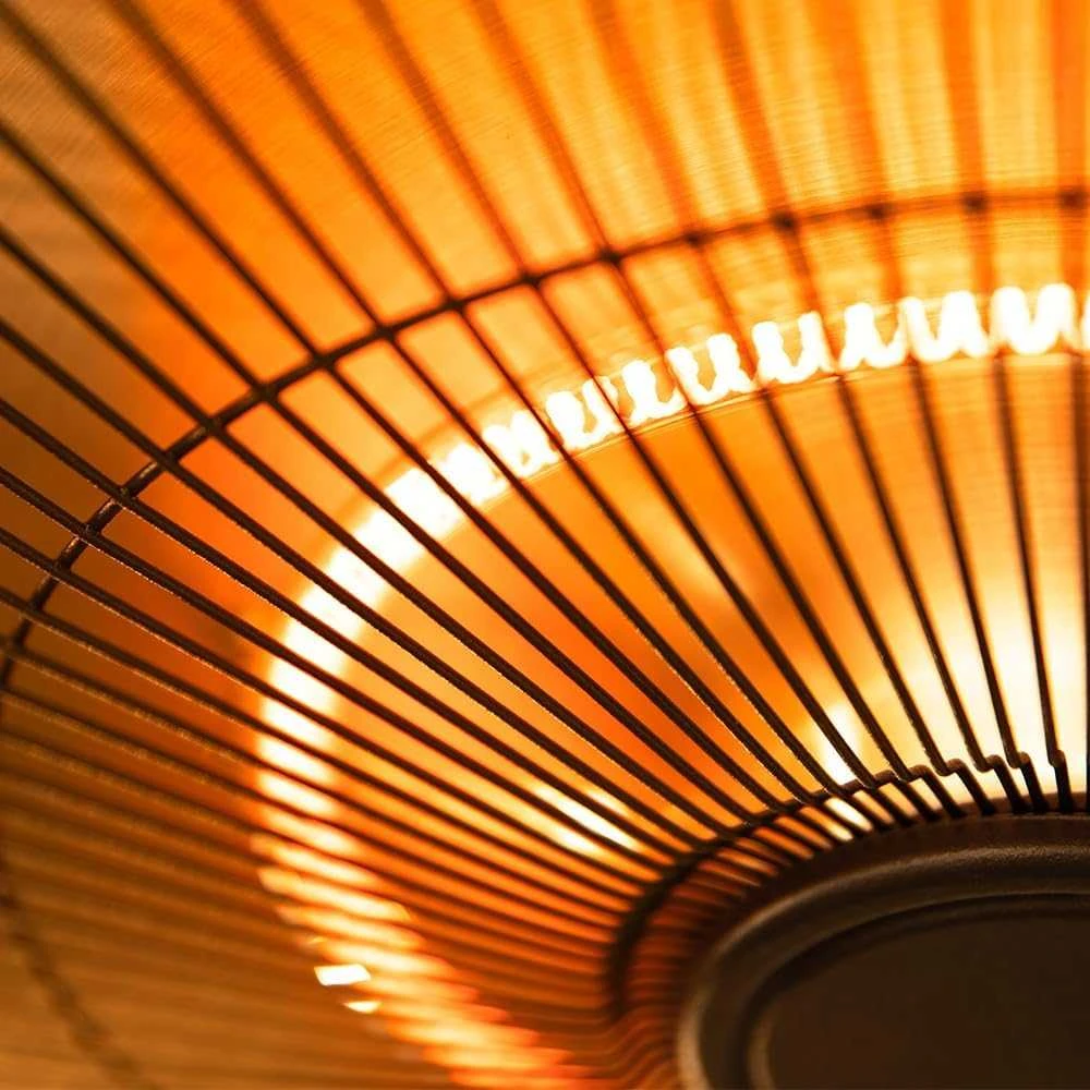 Cecotec elektrinis lauko lubinis šildytuvas, 1500 W, halogeninė technologija, IP65, ReadyWarm 1500 Power Ceiling