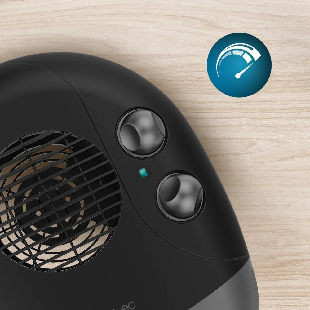 Cecotec elektrinis termoventiliatorius ReadyWarm Horizon 2000 W, 3 darbo režimai, 09320