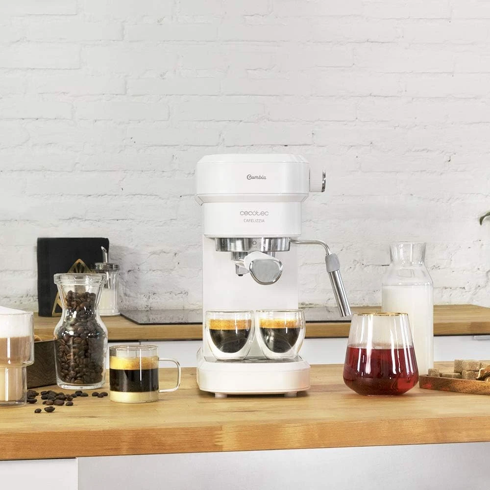 Cecotec espresso kavos aparatas Cafelizzia 790, 1350 W, 20 bar, 1,2 l, baltas