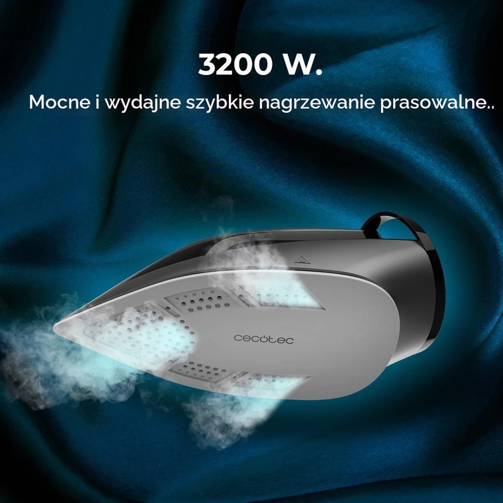 Cecotec garų generatorinis lygintuvas 3200 W, 8 bar, 420 g/min A90_EU01_001865