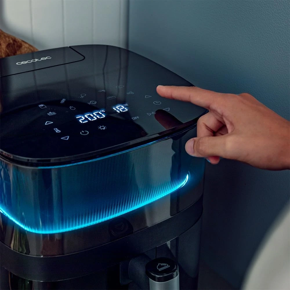 Cecotec karšto oro gruzdintuvė Cecofry Neon 5000, 5 l, 1500 W, 80–230 °C