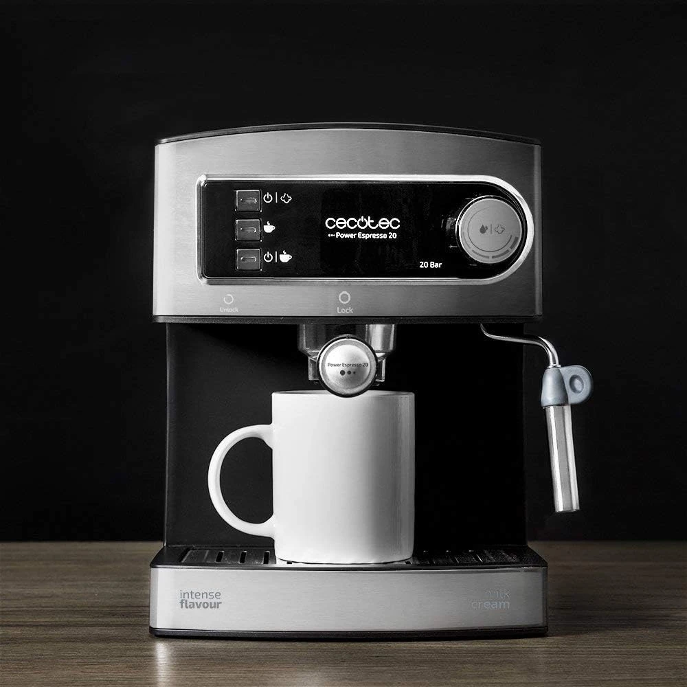 Cecotec kavos aparatas Power Espresso 20, 850 W, 20 bar, modelis 01503