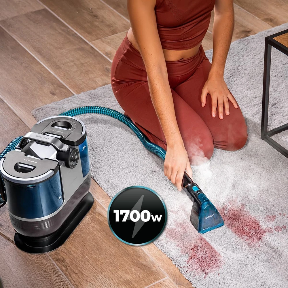 Cecotec kilimų ir apmušalų valymo įrenginys su garais 1700 W Conga 7000 Carpet&Spot Clean Steam XXL Pro