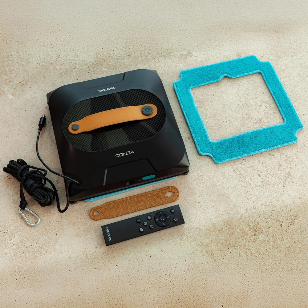 Cecotec langų valymo robotas Conga Windroid 1390 Double Purškiklis Connected su dvigubu purškimu