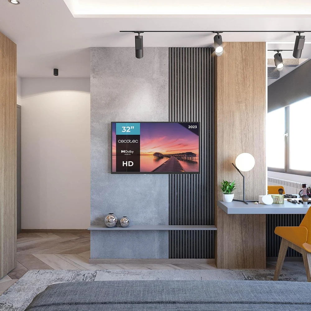 Cecotec LED televizorius 32 col. HD 720p 60 Hz su Dolby Audio 02613