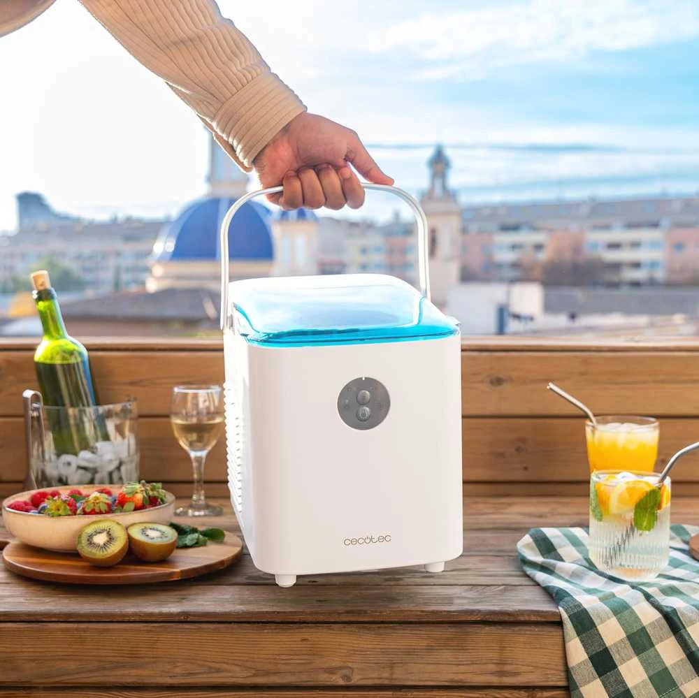 Cecotec ledo kubelių gaminimo aparatas 12 kg per dieną, 120 W, du dydžiai, Chillin' Ice 1200 Go