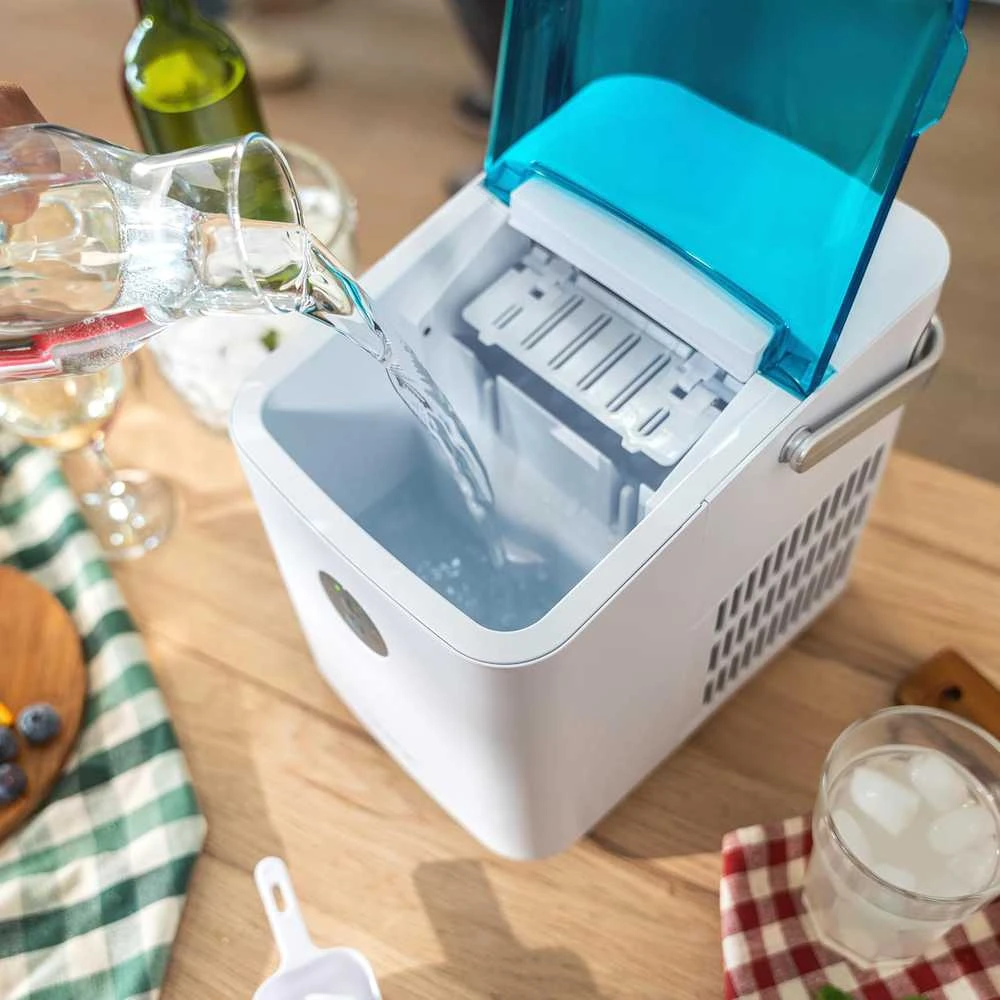 Cecotec ledo kubelių gaminimo aparatas 12 kg per dieną, 120 W, du dydžiai, Chillin' Ice 1200 Go