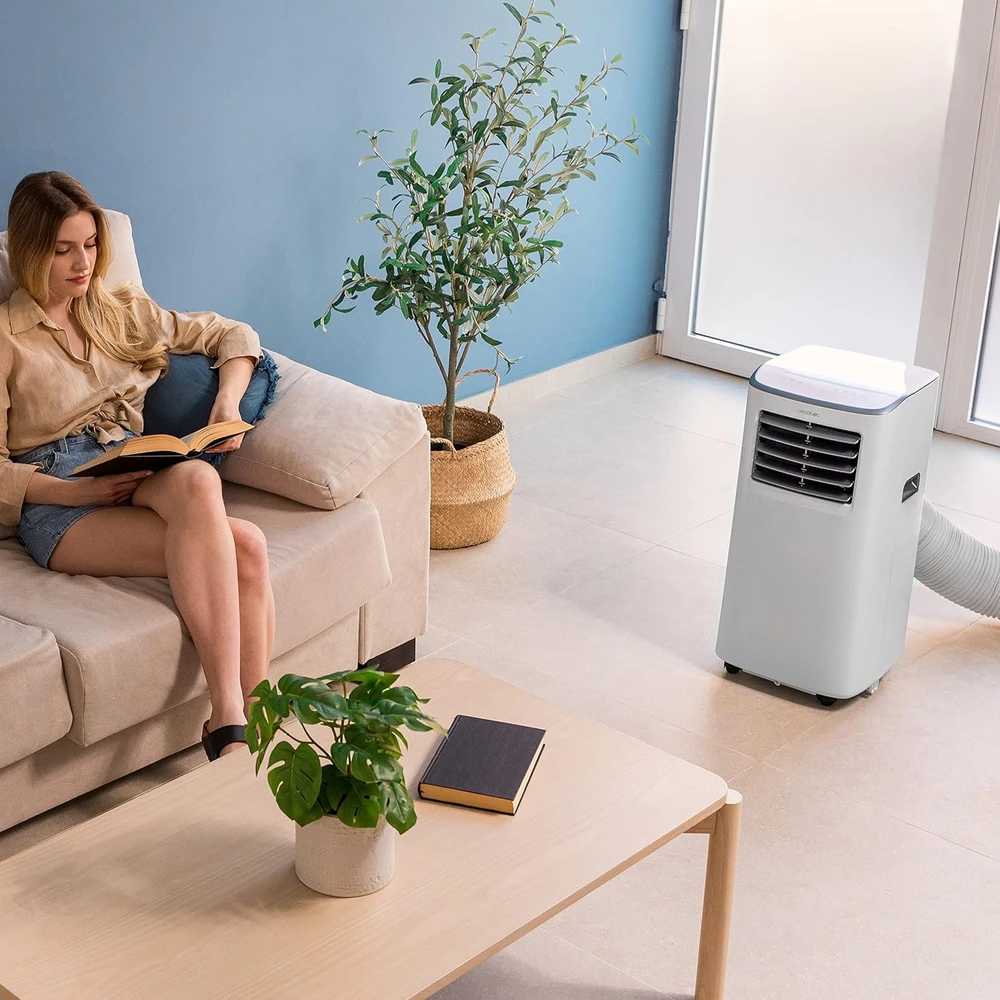 Cecotec mobilus oro kondicionierius su distanciniu valdymu, 7000 BTU, 2 greičiai, ForceClima 7400 Soundless Touch