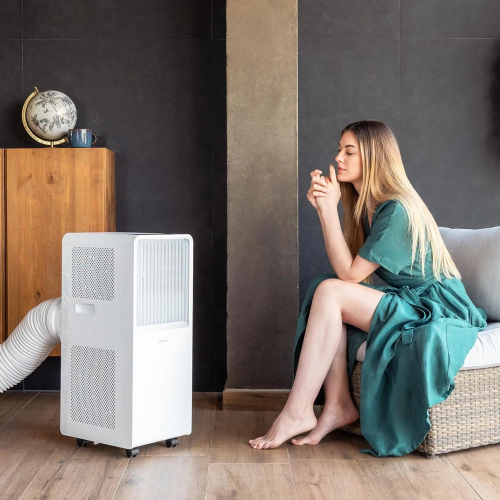 Cecotec Portable Oro kondicionierius | ForceClima 7550 Style Connected | Greičių skaičius 2 | Baltas