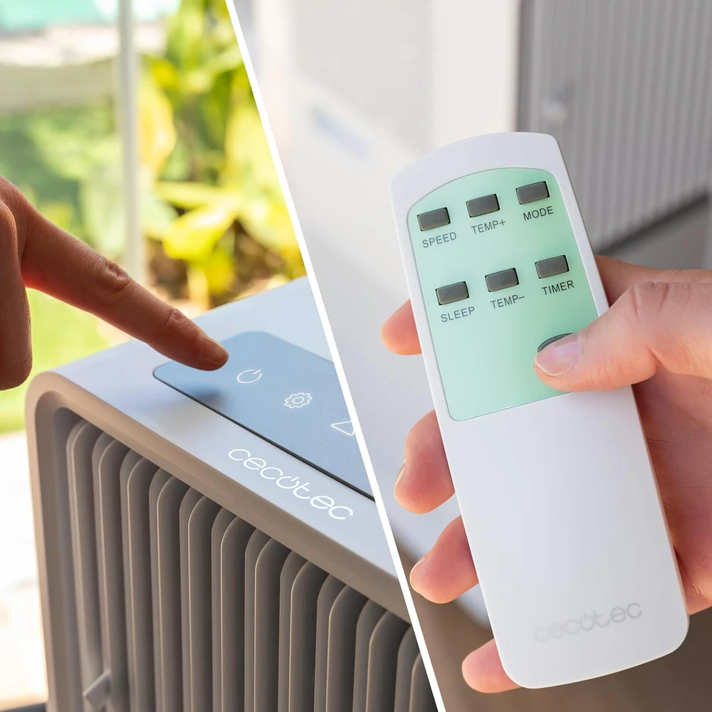 Cecotec Portable Oro kondicionierius | ForceClima 7550 Style Connected | Greičių skaičius 2 | Baltas