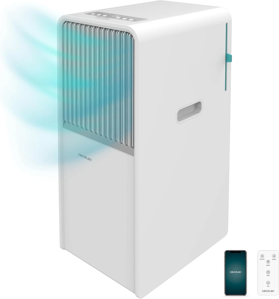 Cecotec Portable Oro kondicionierius | ForceClima 7550 Style Connected | Greičių skaičius 2 | Baltas