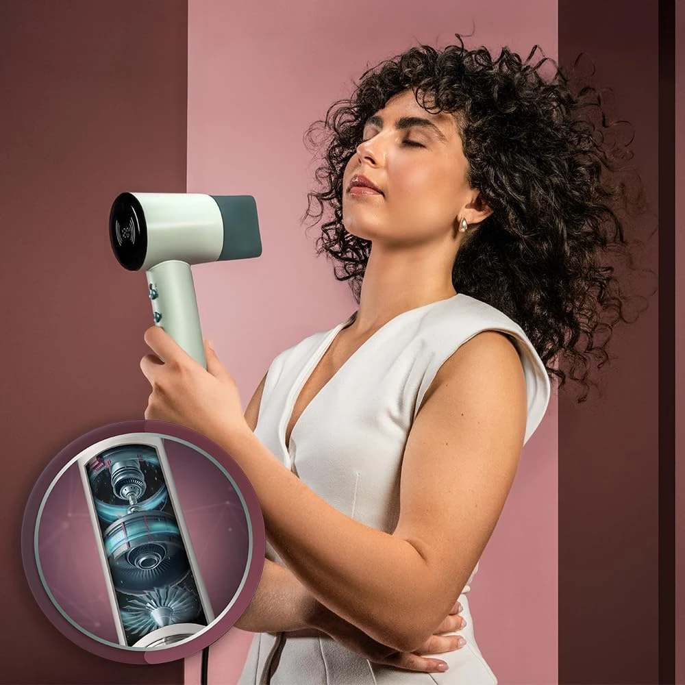 Cecotec plaukų džiovintuvas DryNova 3in1 Berry 1600 W su jonizatoriumi
