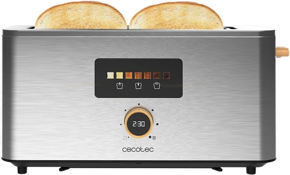 Cecotec skrudintuvas Touch&Toast Extra 1000 W su jutikliniu ekranu, modelis 04845