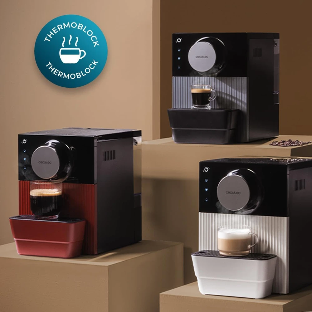 Cecotec superautomatinis kavos aparatas Cremmaet Cube 1350 W, 19 bar, integruotas malūnėlis