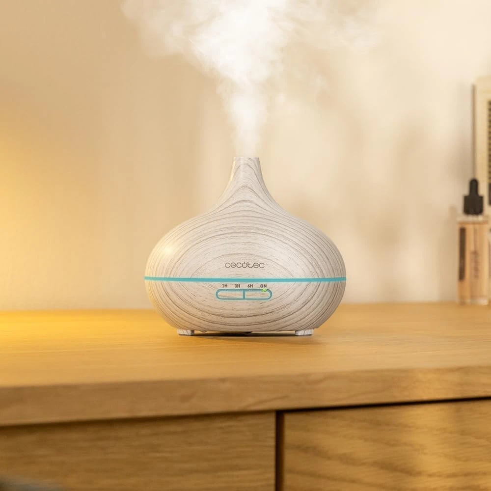 Cecotec ultragarsinis oro drėkintuvas ir aromato difuzorius 300 ml Pure Aroma 300 Yang Baltas
