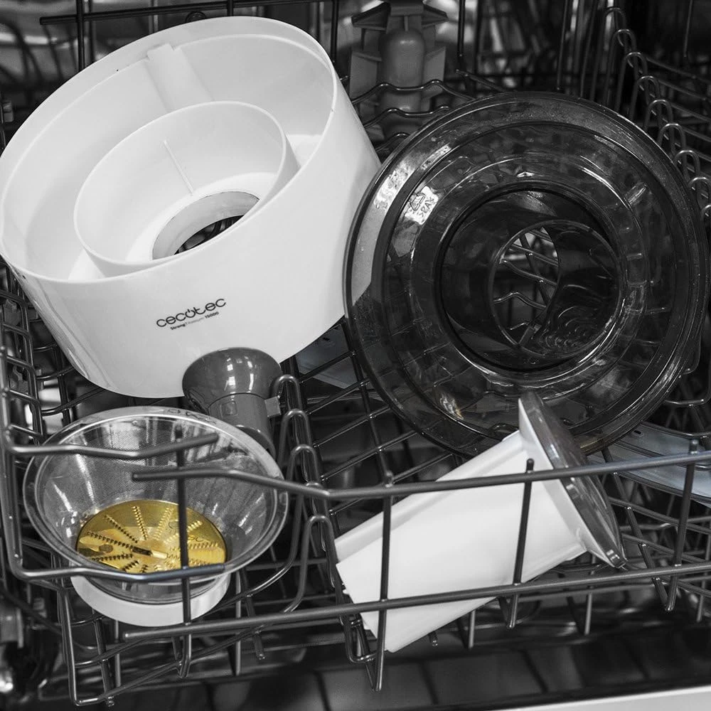 Cecotec vaisių ir daržovių sulčiaspaudė StrongTitanium 19000, 650 W, titano diskas, XL kanalas