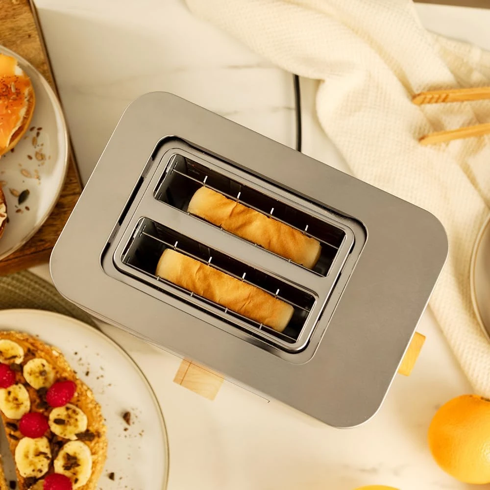 Cecotec vertikalus skrudintuvas Touch&Toast Double 950 W su jutikliniu ekranu, 04843