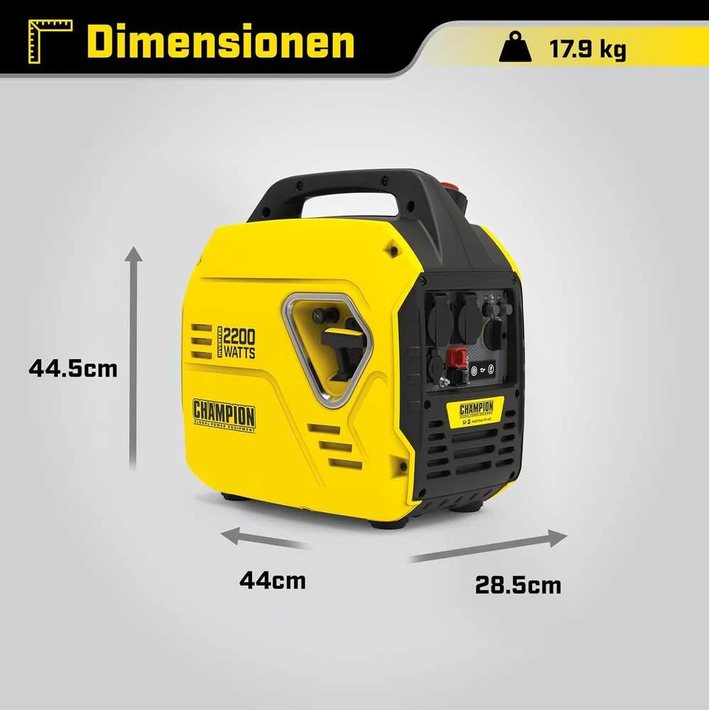 Champion Power Equipment benzininis generatorius, 2200 W, 4-taktis, The Mighty Atom