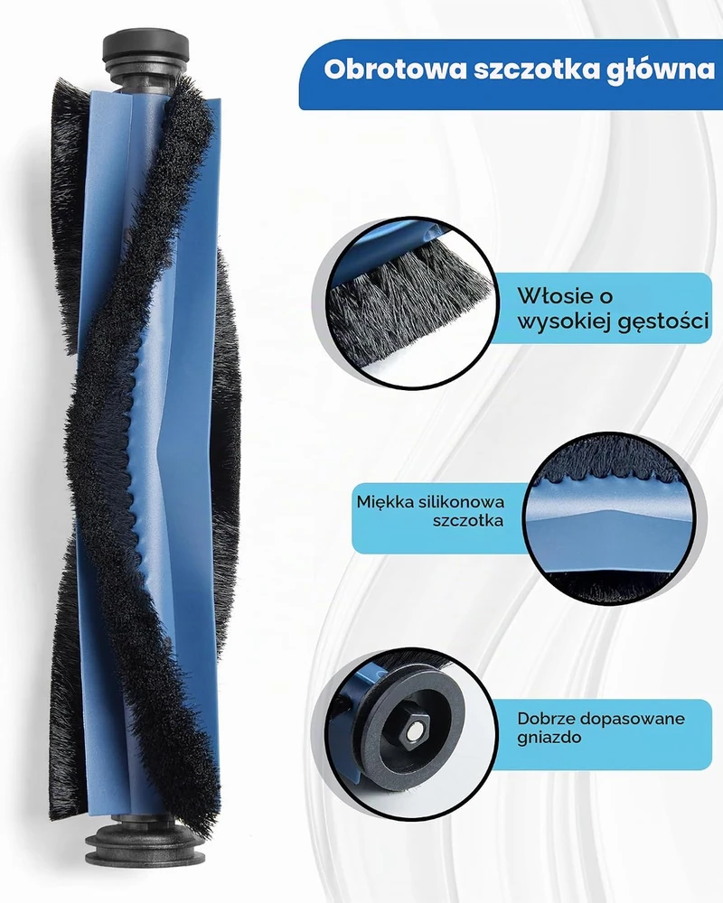 CHIKIXSON atsarginių dalių rinkinys robotui dulkių siurbliui eufy X10 Pro Omni, modelis x10
