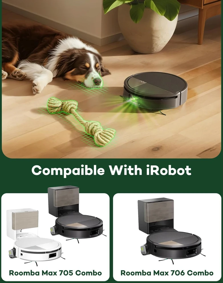 Chuancheng roboto dulkių siurblio priedų rinkinys iRobot Roomba Max 705 Combo/706 Combo, 21 vnt.