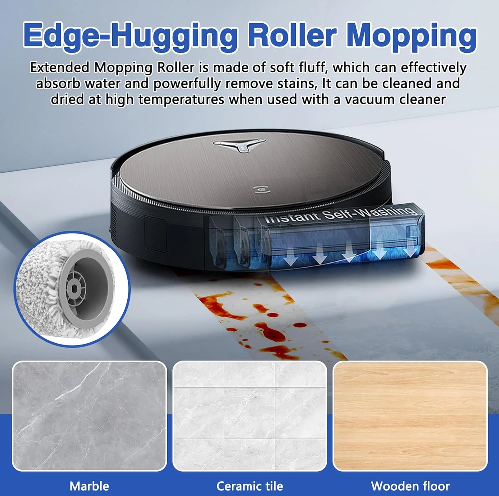 Chuancheng roboto dulkių siurblio priedų rinkinys Ecovacs Deebot X11, 15 dalių