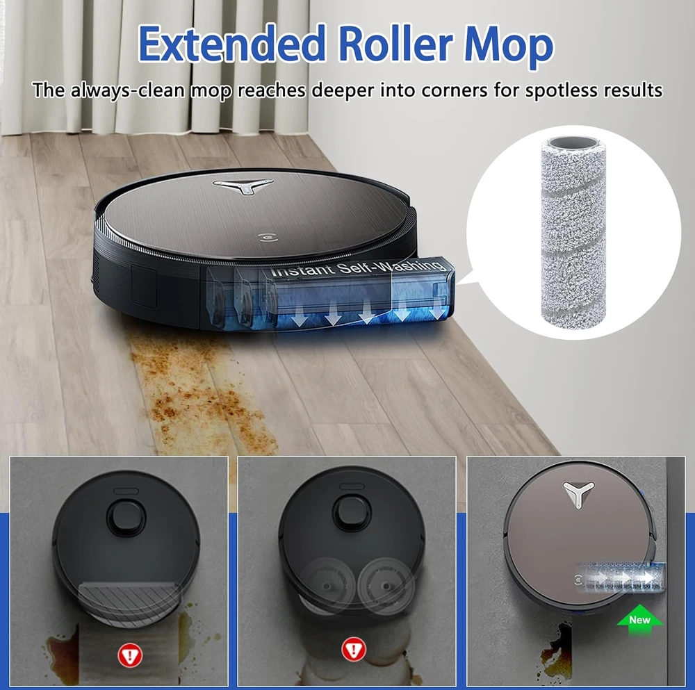 Chuancheng roboto dulkių siurblio priedų rinkinys Ecovacs Deebot X11, 15 dalių