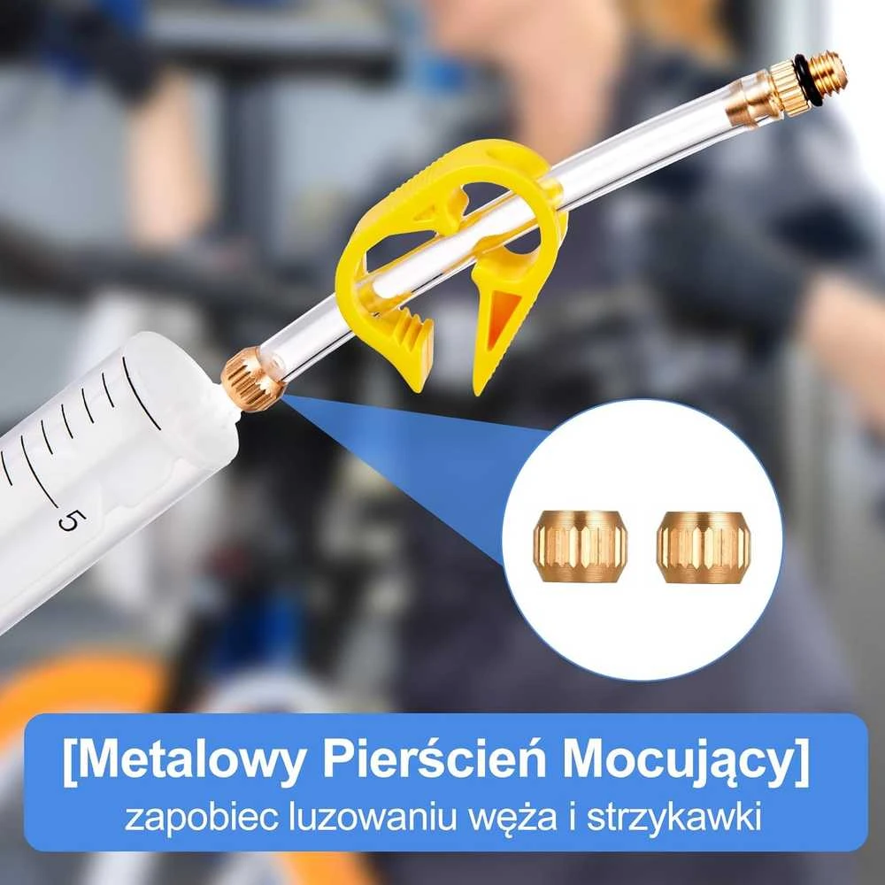 CHUMXINY diskinės stabdžių sistemos nuorinimo rinkinys su mineraliniu stabdžių skysčiu 120 ml