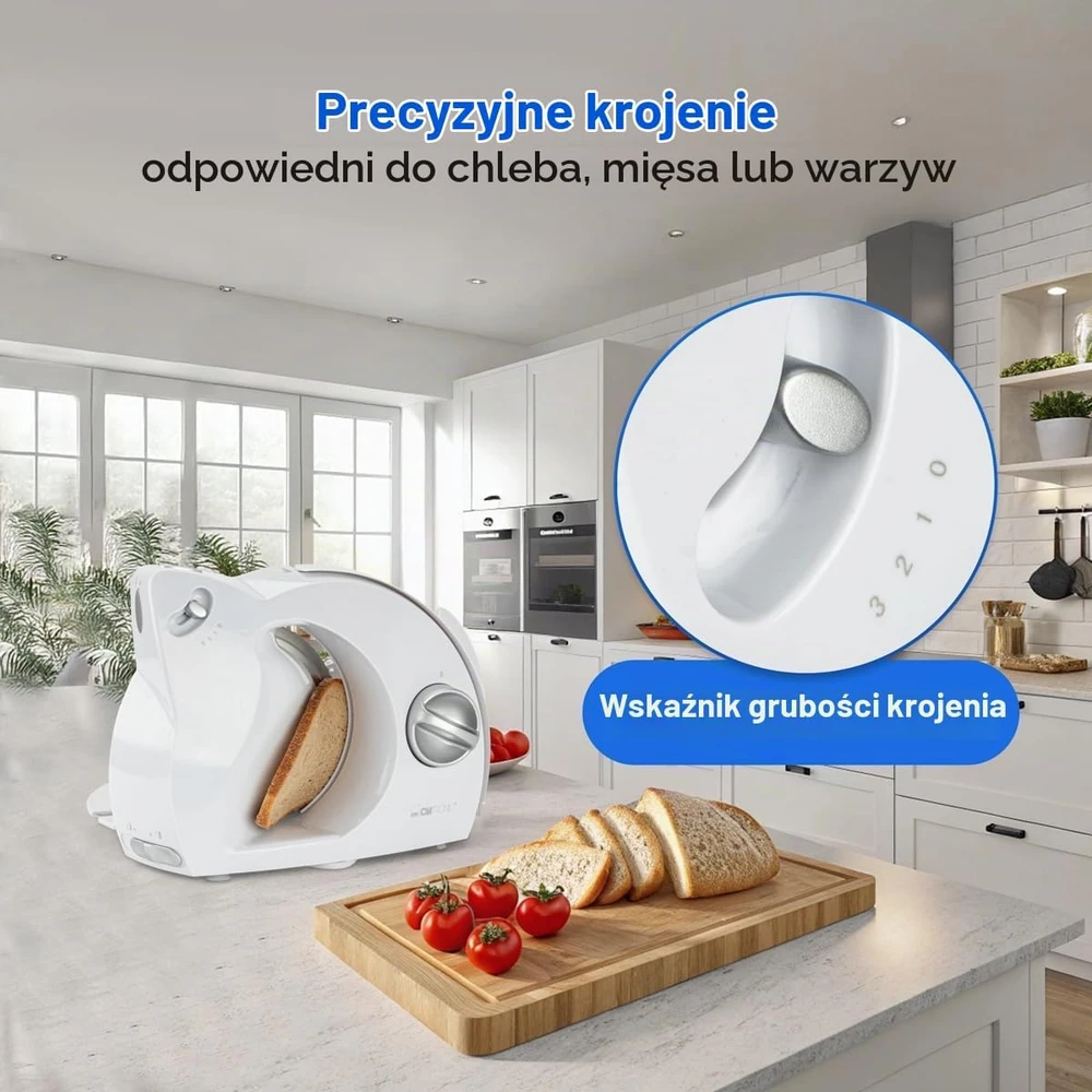 Maisto Pjaustyklė - Clatronic AS 2958 Elektrinė Balta