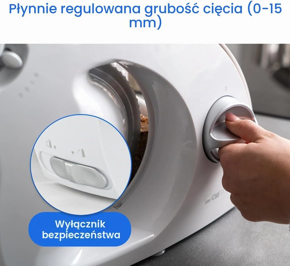 Maisto Pjaustyklė - Clatronic AS 2958 Elektrinė Balta