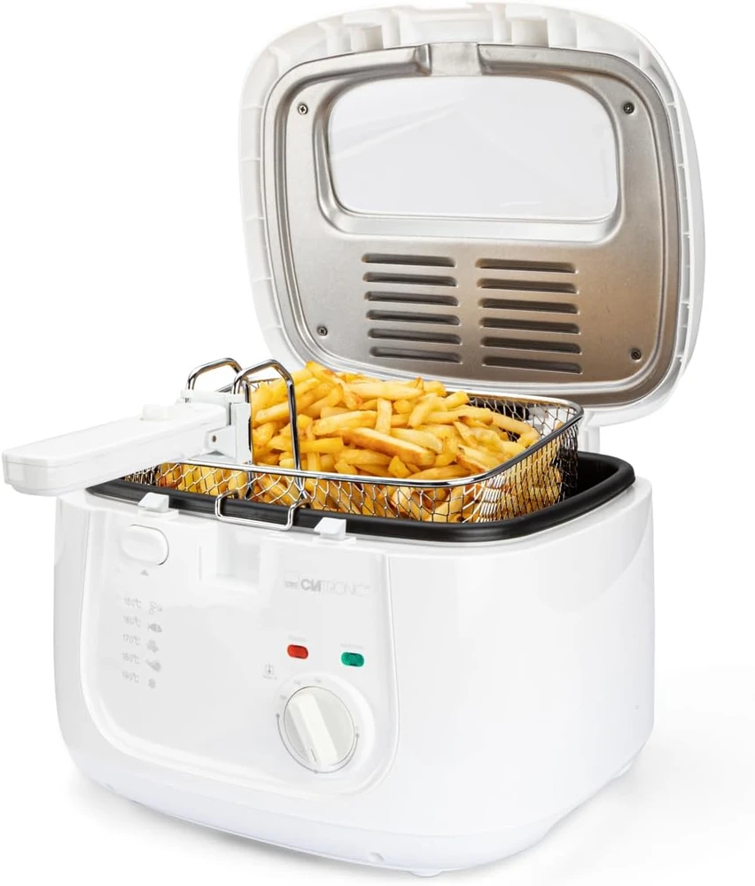 Clatronic gruzdintuvė 2,5 l, 1800 W, reguliuojama 130–190 °C, FR 3771