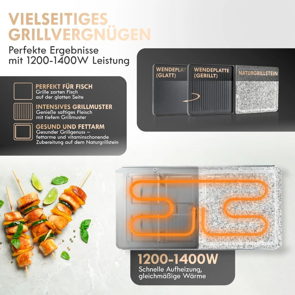 Elektrinis grilius Clatronic RG 3518