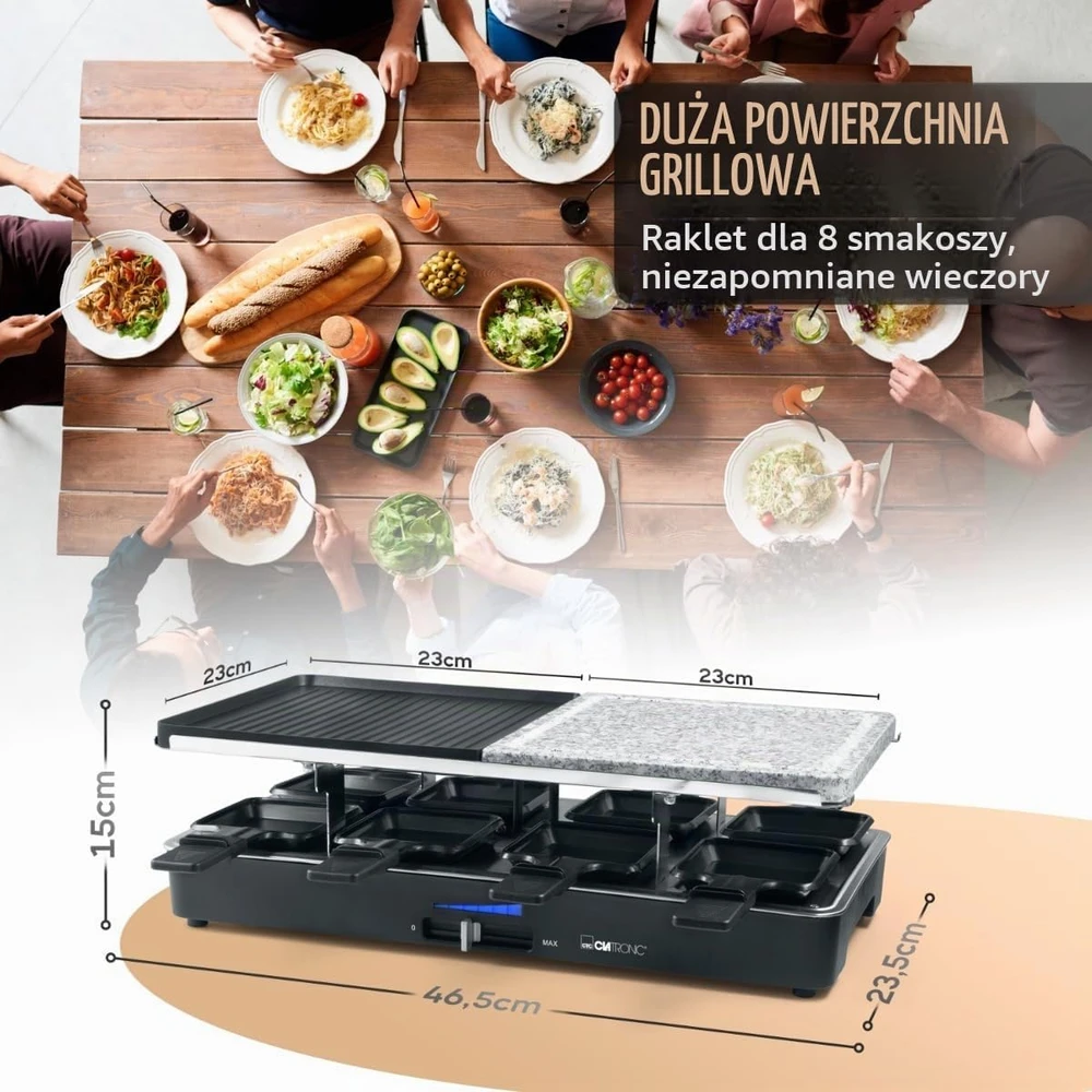 Elektrinis grilius Clatronic RG 3518