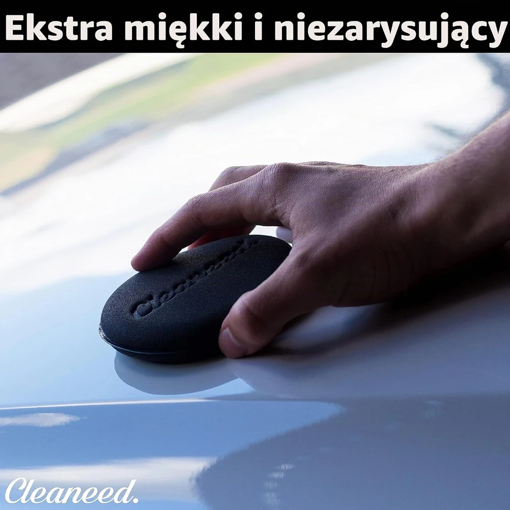 Cleaneed automobilio poliravimo aplikatoriai iš putplasčio, 10 cm, 8 vnt.
