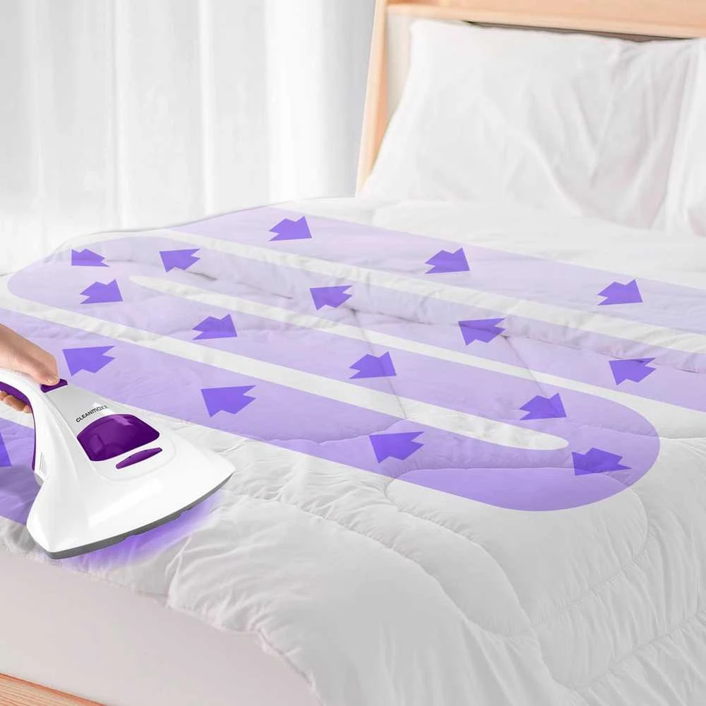 CLEANmaxx dulkių siurblys nuo dulkių erkučių su UVC šviesa, 300 W, HEPA filtras, modelis 14969