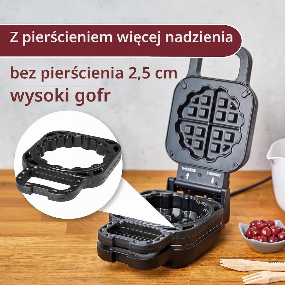 Elektrinė vaflinė Cloer 2 in 1 6150, 800 W