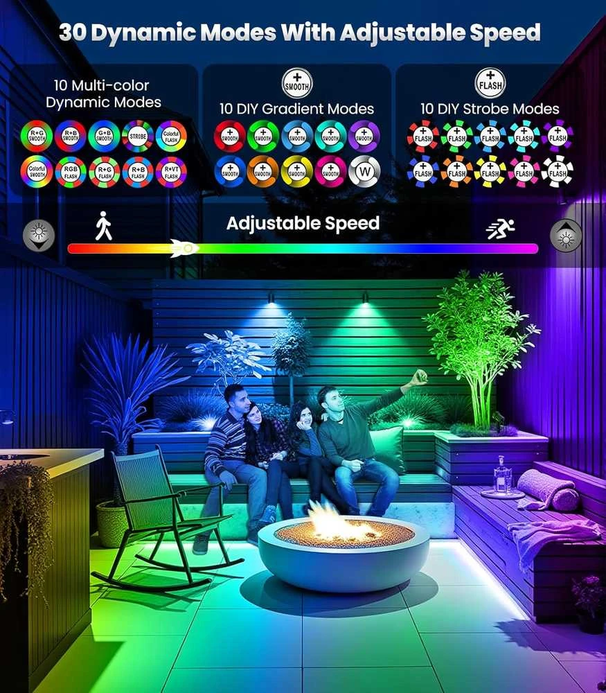 CLY saulės energija maitinamas RGB LED prožektorius su nuotoliniu valdymu, 6 W, IP66, 10 spalvų, 30 režimų