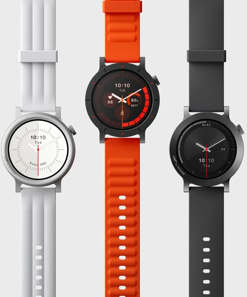 CMF by Nothing išmanusis laikrodis Watch 3 Pro AMOLED 1,43 colio ekranas, dvigubas GPS, Bluetooth, oranžinis