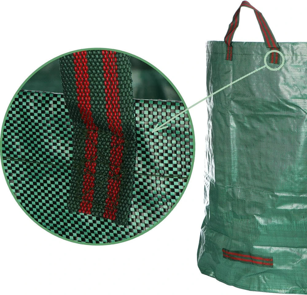COM-FOUR sodo atliekų maišai XL, 3 vnt., 300 l, 67 x 84 cm