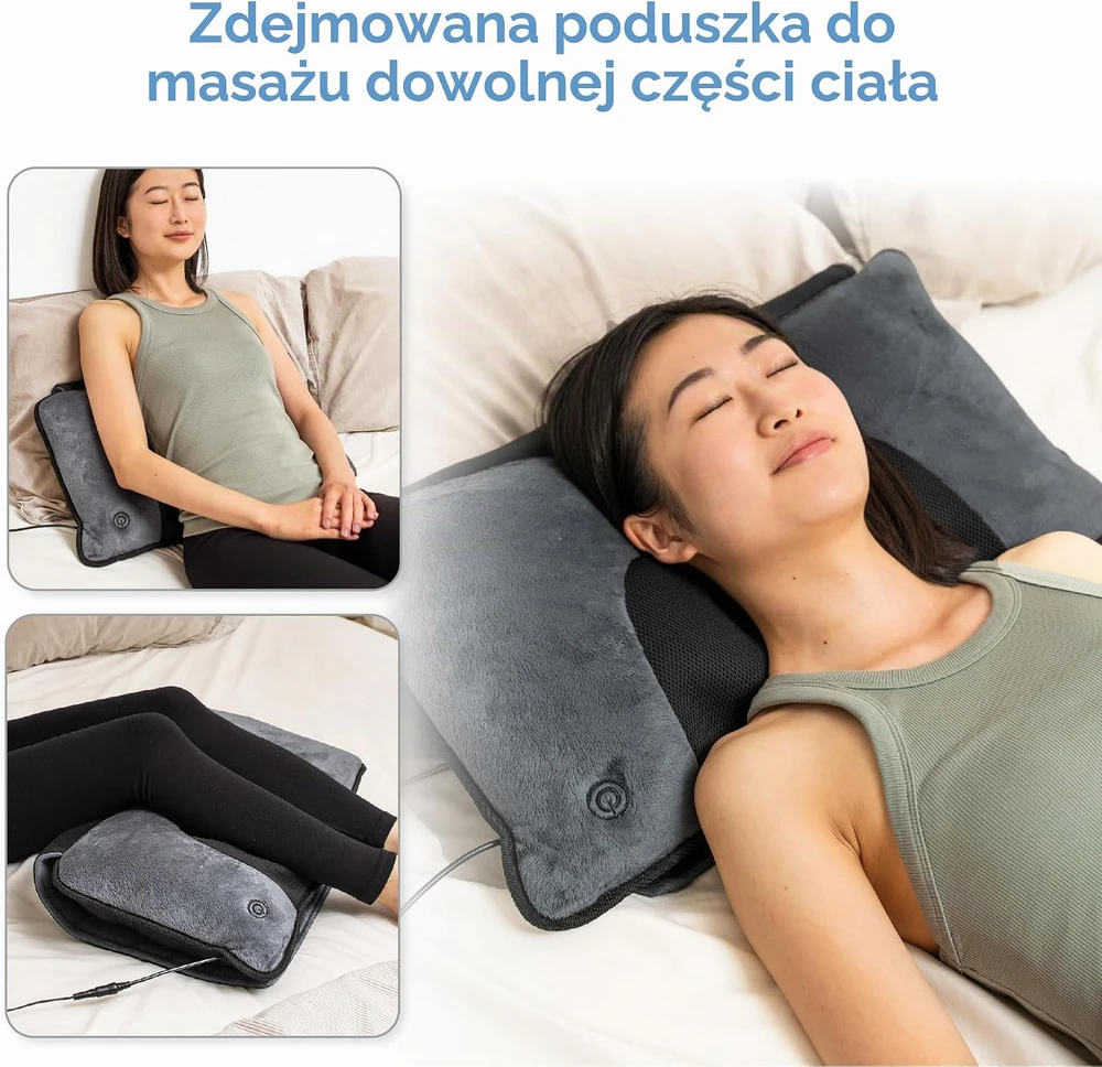 COMFIER masažinis kilimėlis su šildymu, 10 vibracinių variklių, 3603U