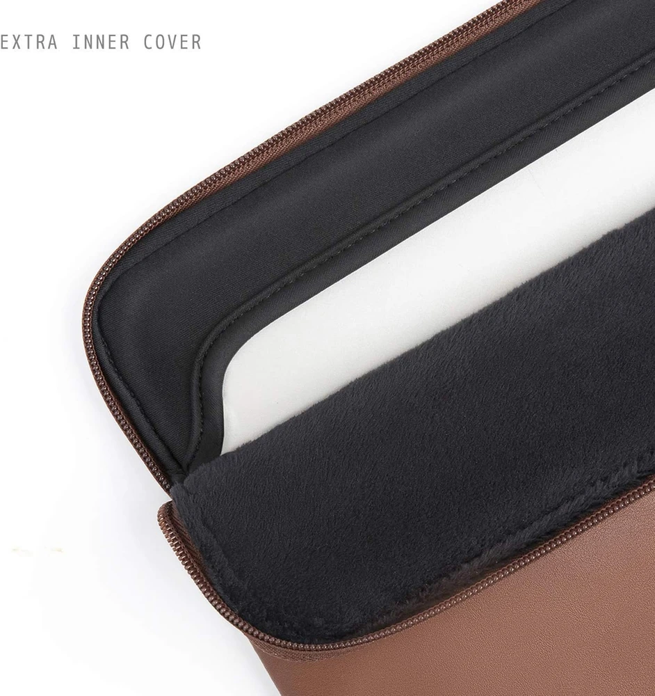 Comfyable nešiojamojo kompiuterio dėklas MacBook 13–14 colių, rudas, LS-VIE-33-13-A-1