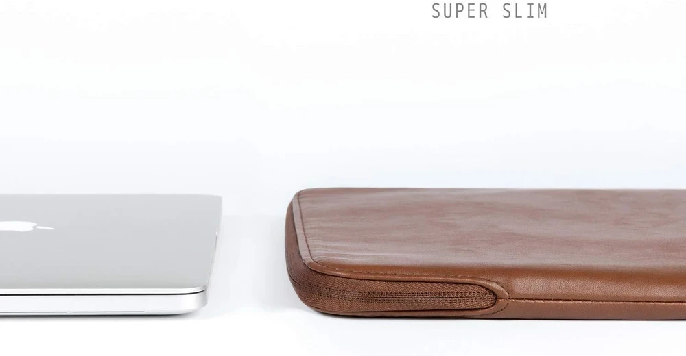 Comfyable nešiojamojo kompiuterio dėklas MacBook 13–14 colių, rudas, LS-VIE-33-13-A-1