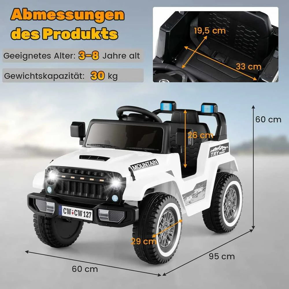 COSTWAY Elektrinis automobilis vaikams