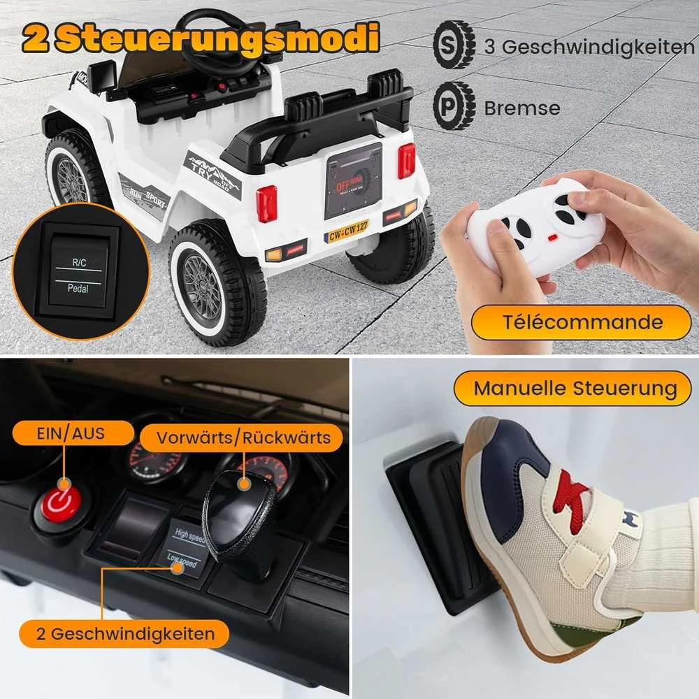 COSTWAY Elektrinis automobilis vaikams