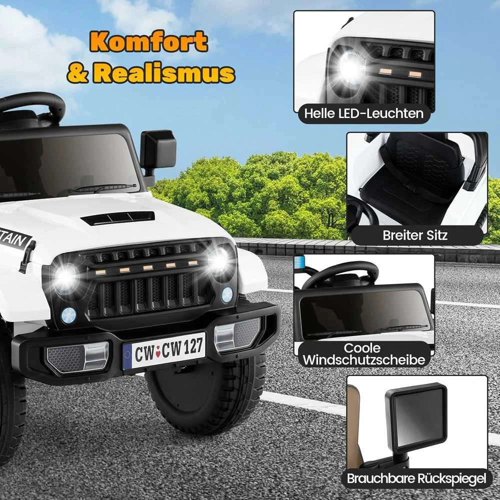 COSTWAY Elektrinis automobilis vaikams