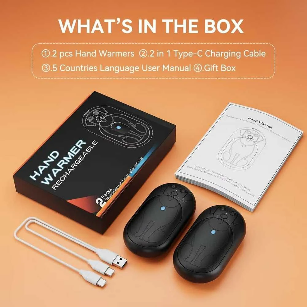 COTOP USB rankų šildytuvas, 6000mAh